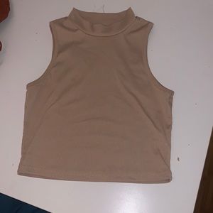 Cute high neck tank top